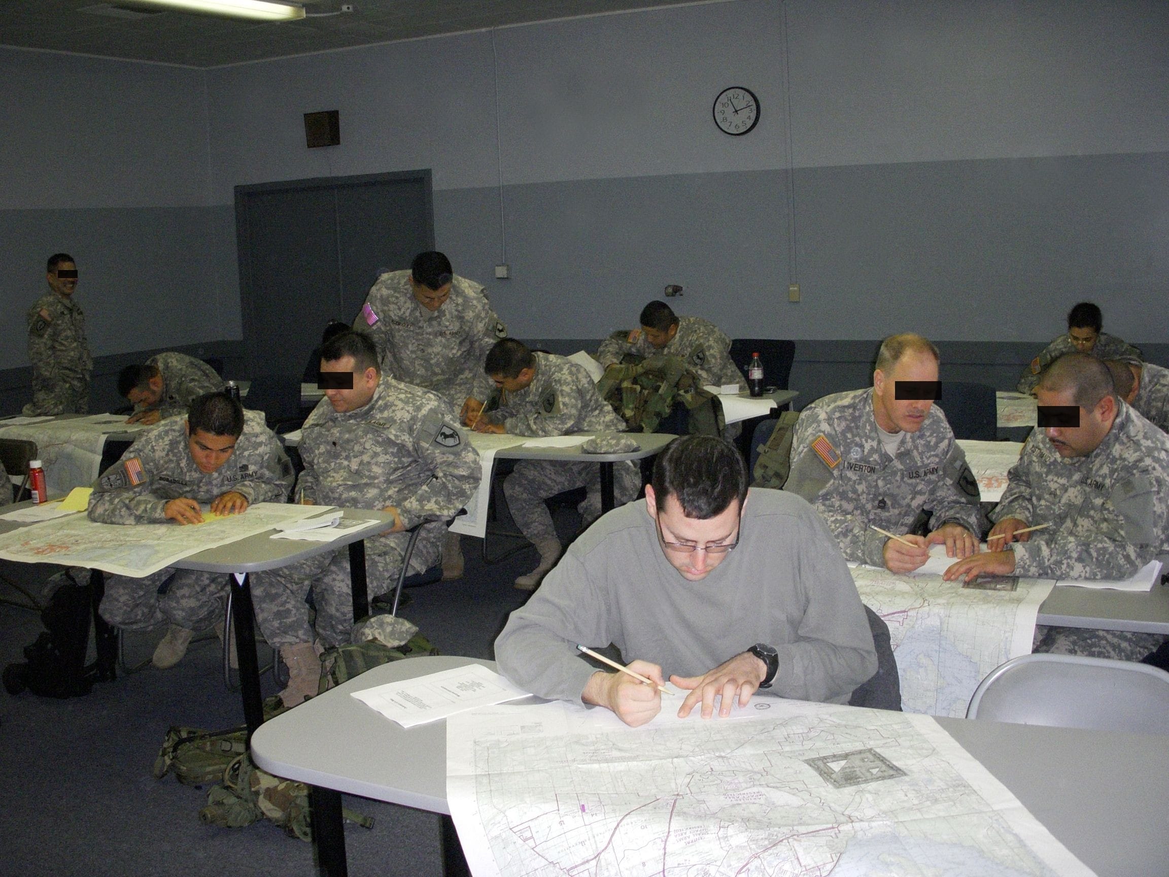 In the military Staff Sergeant was ordered from time to time to teach U.S. Army soldiers military map reading and land navigation; in case GPS goes down.
