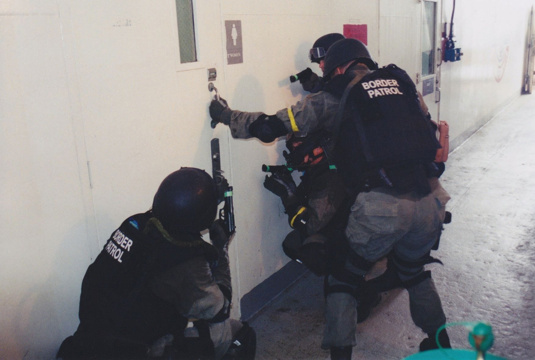 Years before Jim was a counterterrorist agent, he was teaching counterterrorism courses, like to these U.S. Border Patrol SWAT agents on a Gas & Oil Platform.