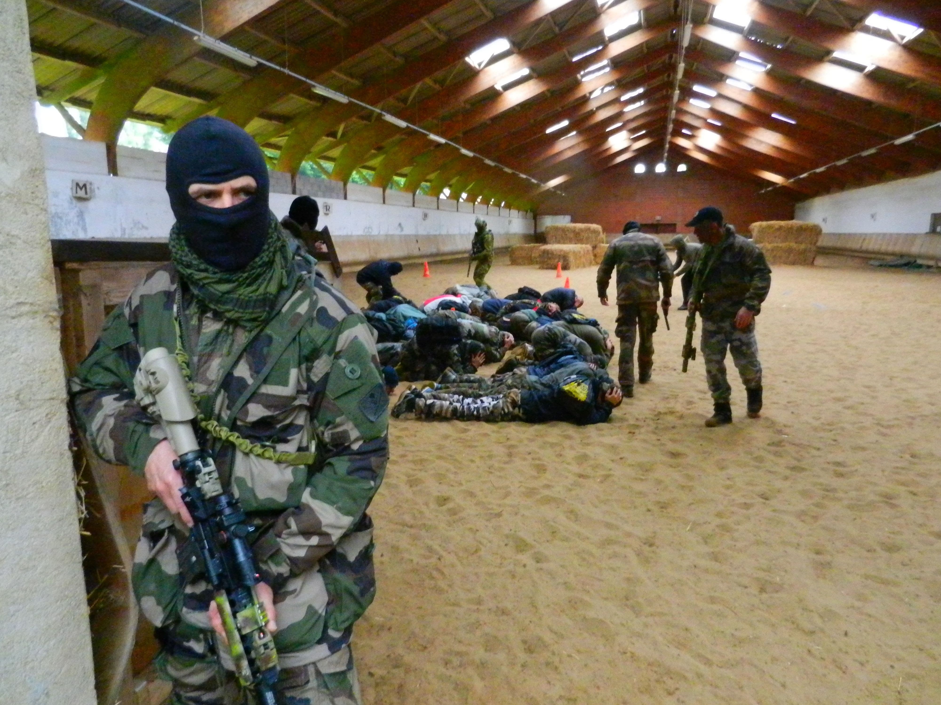 Jim had a chance to teach his Terrorism Survival in France, and jump in on training as an observer when French commandos taught their portion of the training.
