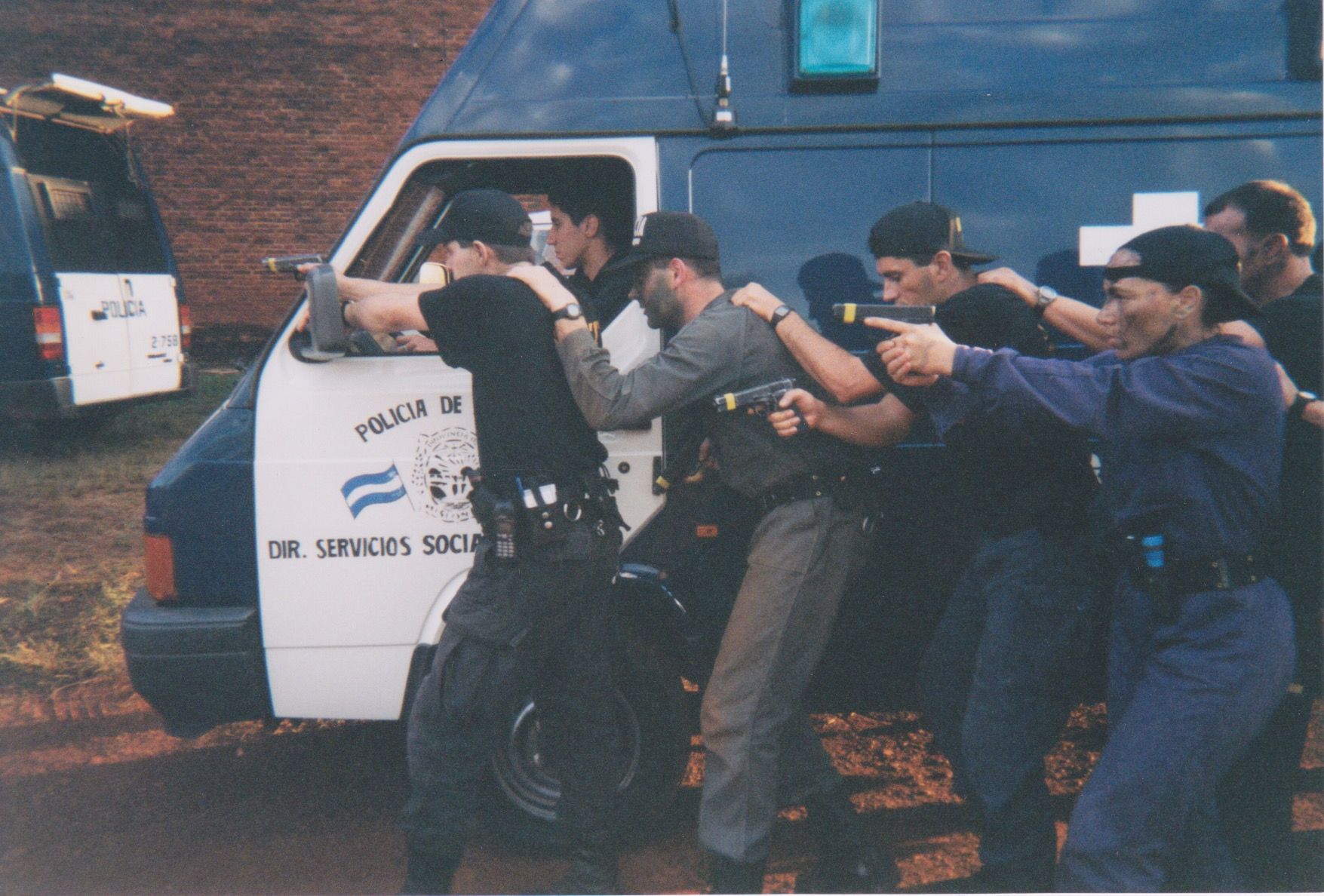 Jim has taught firearms courses in Mexico, Brazil, Trinidad and Tobago, and Argentina. In the photo are Jim's students in Misiones, Argentina.